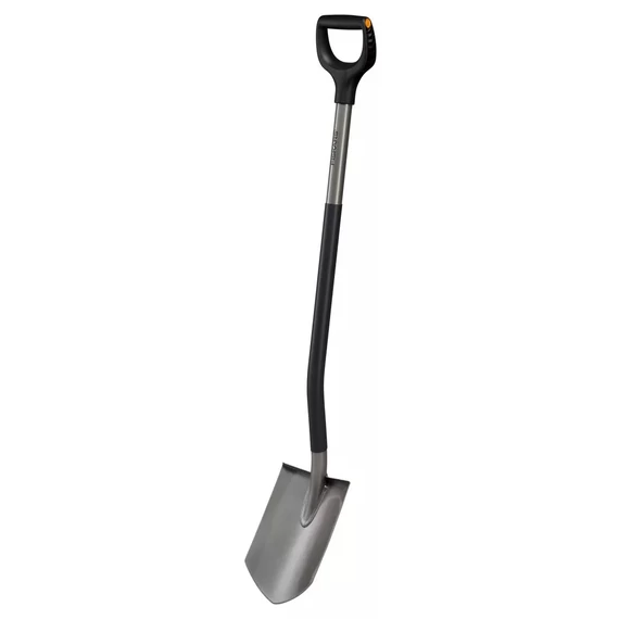 Fiskars Comfort hegyes ásó, 125cm