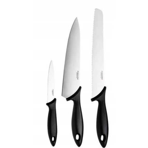 Fiskars Essential kezdő késkészlet, 3db-os