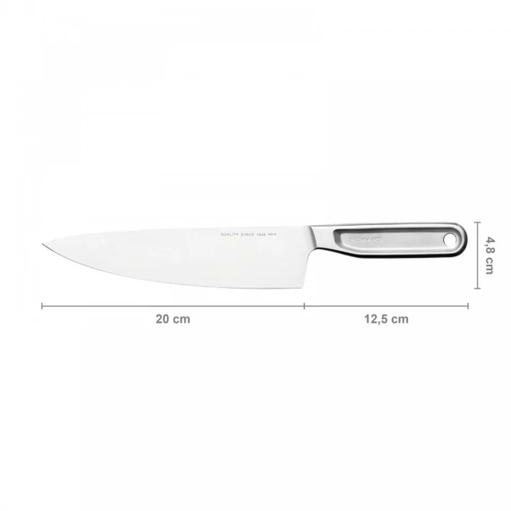 Fiskars All Steel nagy szakácskés, 20cm