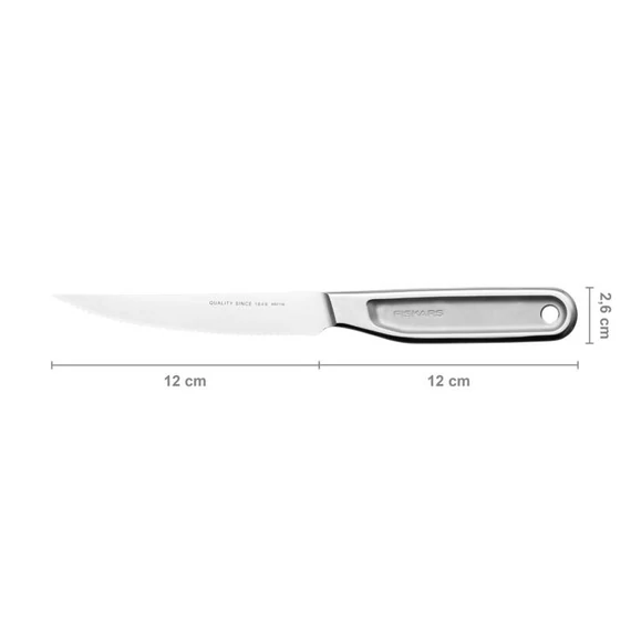 Fiskars All Steel paradicsomszeletelő kés, 12cm