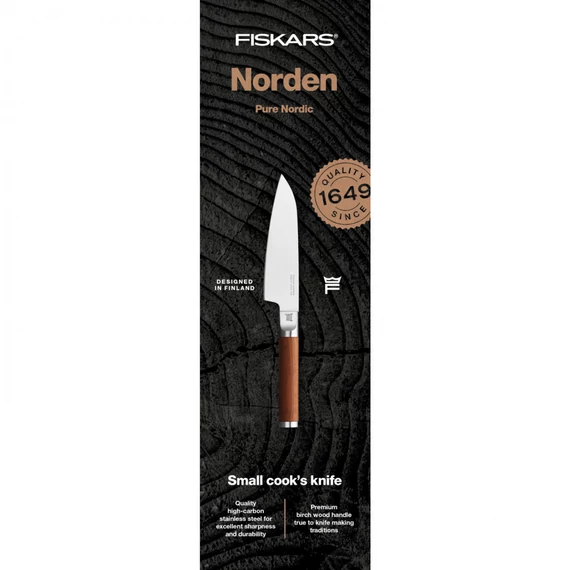 Fiskars Norden kis szakácskés, 16cm