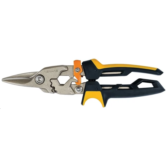Fiskars PowerGear Aviation lemezvágó olló, egyenes