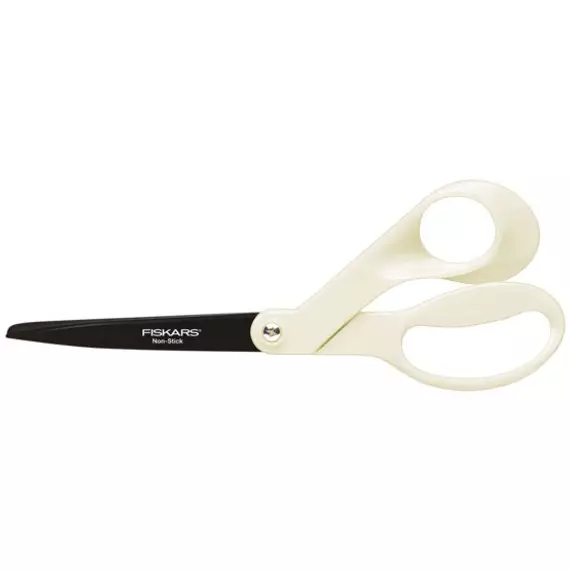 Fiskars titánium bevonatú általános olló, 21cm fehér