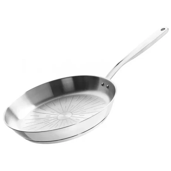 Fiskars All Steel Pure serpenyő, rozsdamentes acél, 28cm
