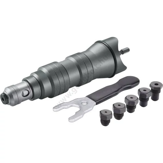 Fortum adapter klt. fúrógéphez, popszegecsekhez, 6db, 2.4-6.4mm