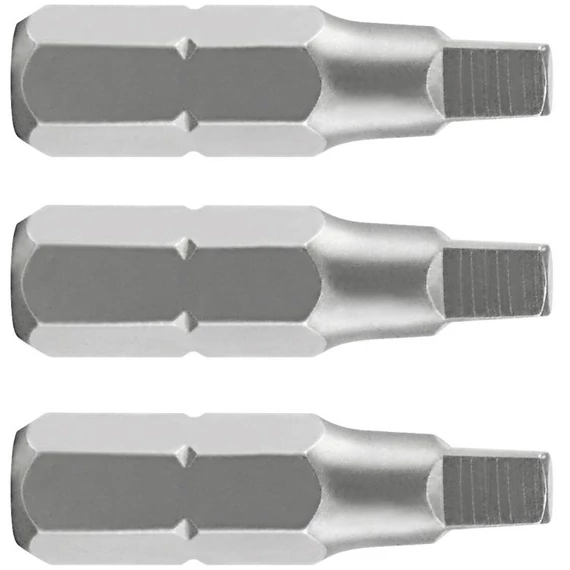 Fortum bit készlet, 25mm, SQ2, 3db