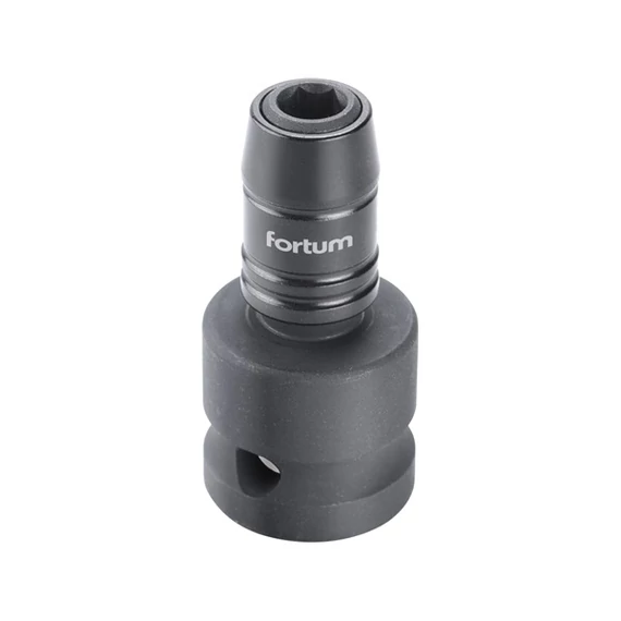 Fortum adapter 1/4&quot; impakt BIT-ek gépi befogásához