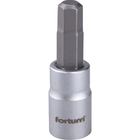 Fortum bitdugófej, HEX, 1/4&quot;, 6mm