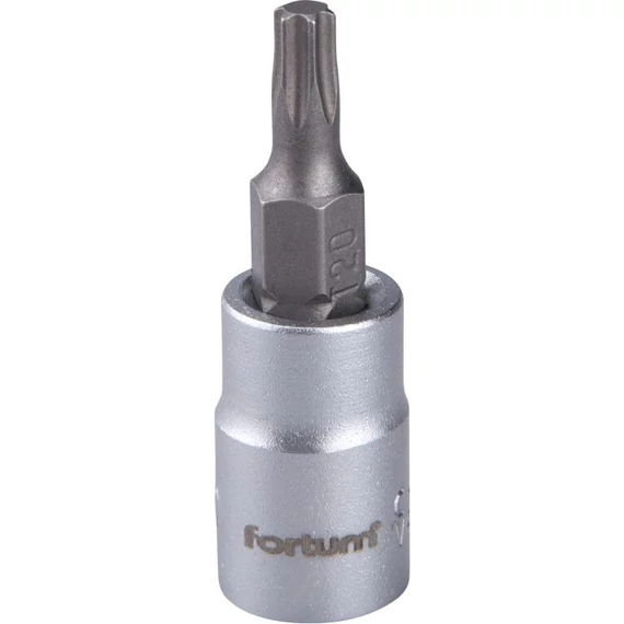Fortum Torx bitdugófej, 1/4&quot;, TX20