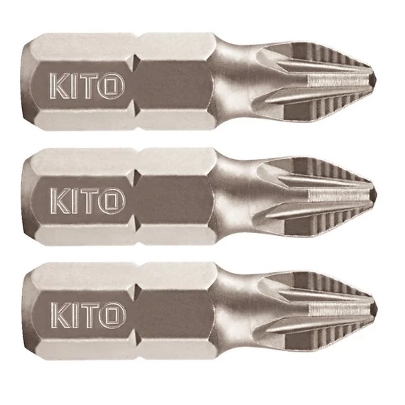 Fortum behajtóhegy ACR, S2 acél, PH 2×25mm, 3 db