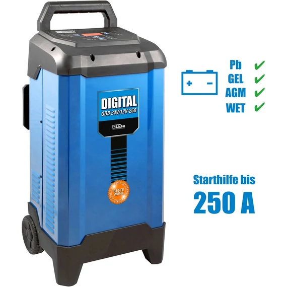 Güde GDB 24V/12V-250 akkumulátortöltő 8kW