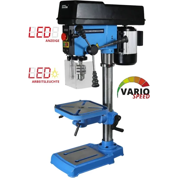 Güde GTB 16/500 VARIO asztali fúrógép, 500W, 1-16mm