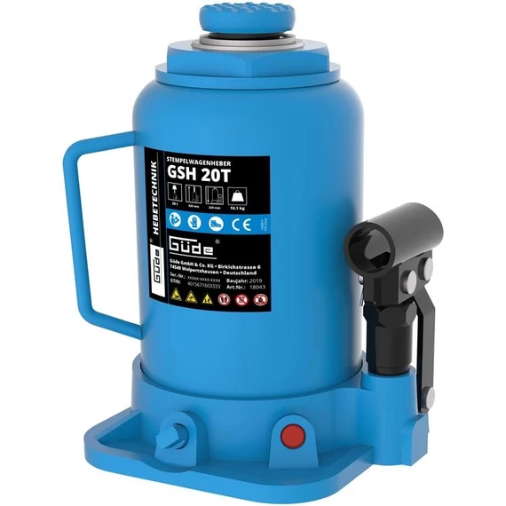 Güde GSH 20T hidraulikus palackemelő, 20T, 217-407mm