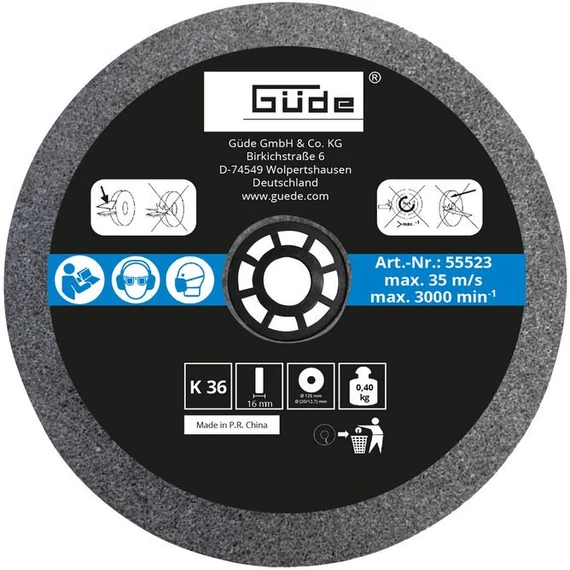 Güde csiszolókorong 200x25mm K36