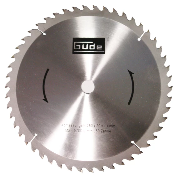 Güde fűrészlap 250x20mm 2,6mm
