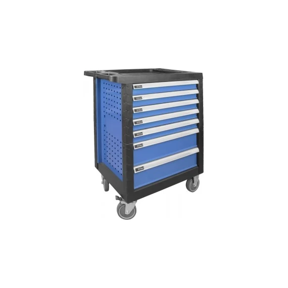 Güde szerszámos kocsi 7 fiókos, 100db-os szerszámkészlettel felszerelve (GWP 7 250R)