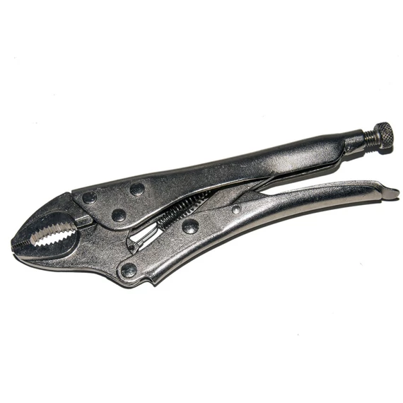GK Tools patentfogó (gripp, blitzfogó), ívelt pofájú, 10"