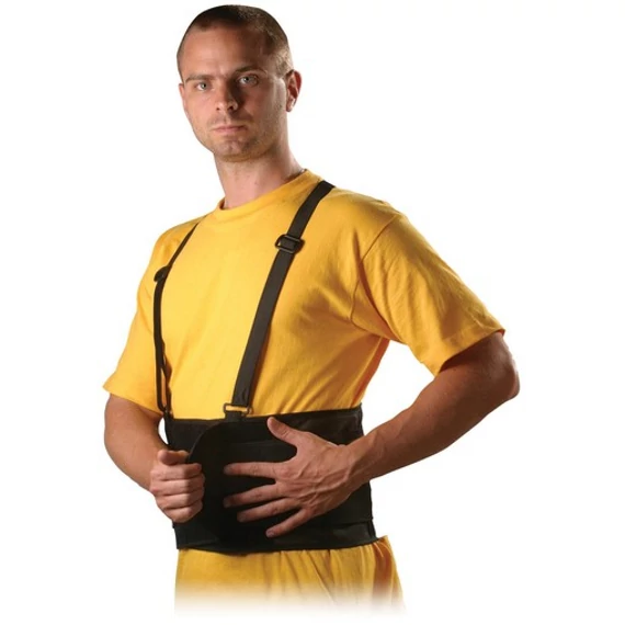 Coverguard EP deréktámasztó öv, neoprén, fekete, 92cm, M