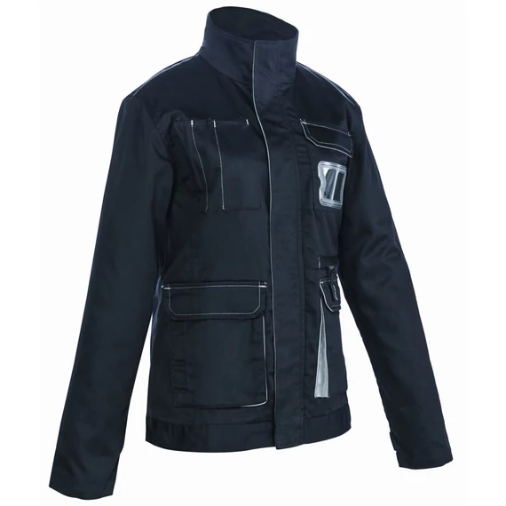 Coverguard Misti női munkakabát, kopásálló, sötétkék-szürke, XS