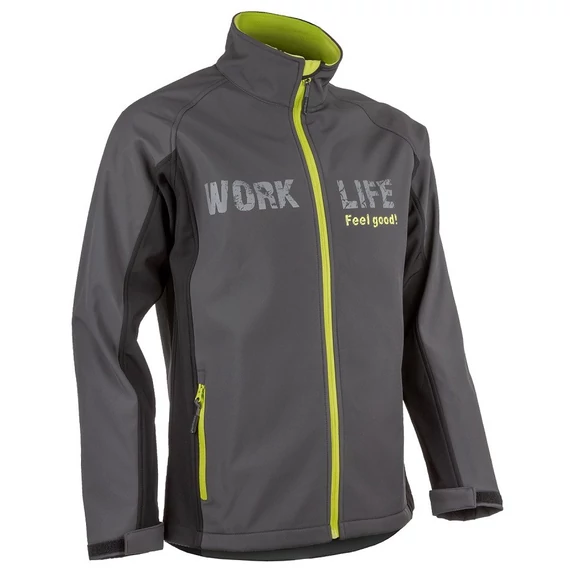Coverguard Piman softshell kabát, szürke, L