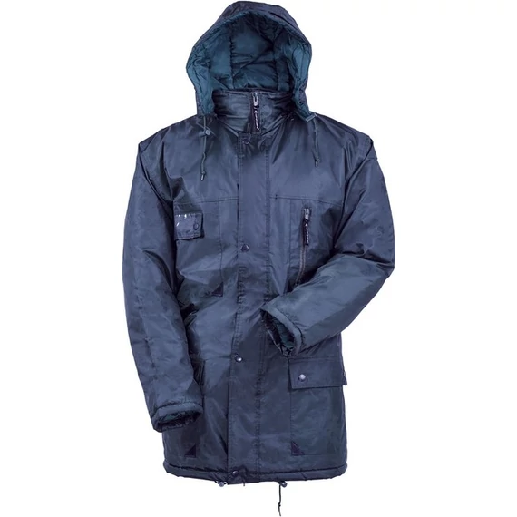 Coverguard Flopp télikabát, vízhatlan, kapucnis, kék, XL