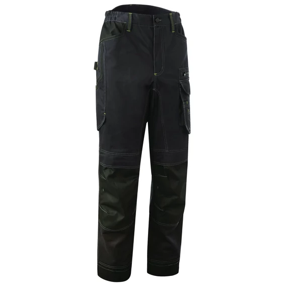 Coverguard Barva munkavédelmi nadrág, kopásálló Oxford PES betétekkel, sötétszürke, 4XL