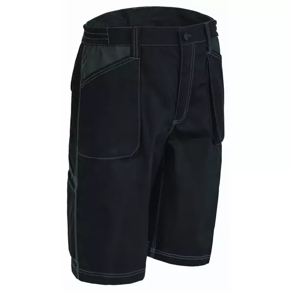 Coverguard Orosi bermuda munkavédelmi nadrág, kopásálló betétekkel, fekete, S