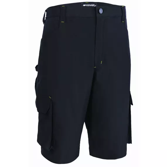 Coverguard Tenerio rugalmas és könnyű rövidnadrág, fekete, 4XL