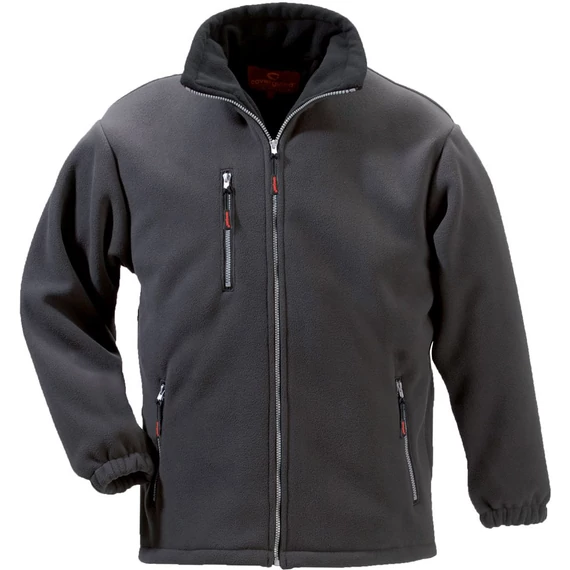 Coverguard Angara cipzáros pulóver, dupla mikropolár, szürke, 3XL