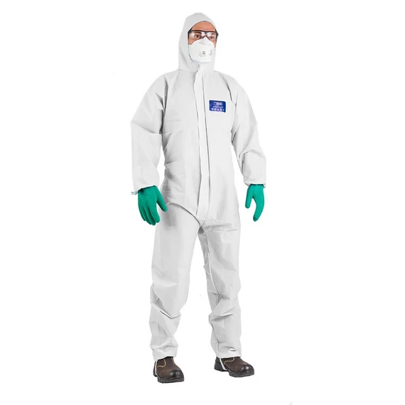 Coverguard Coverpro 5S overál, antisztatikus, vegyszerálló, fehér, M