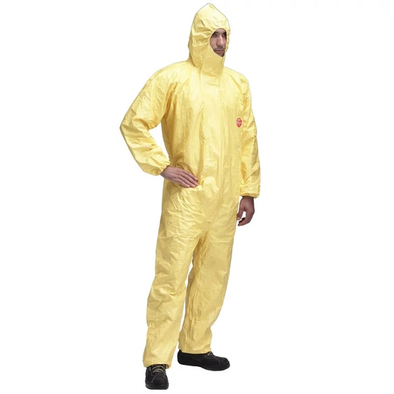 Dupont Tychem 2000 C overál, vegyszerálló, sárga, 2XL