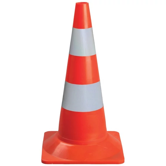 Coverguard Fluo jelzőbója, 75cm, piros-ezüst