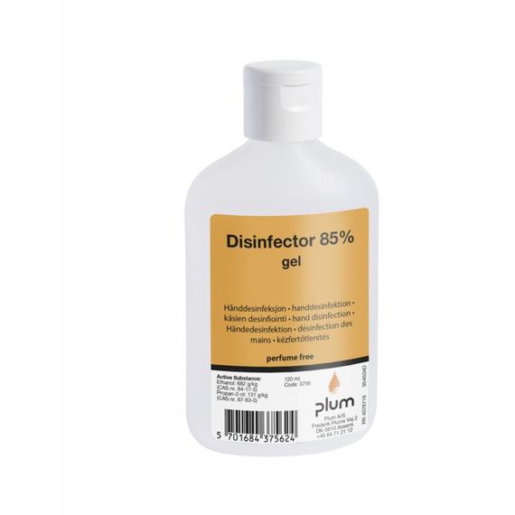 Plum Disinfector 85%-os kézferőtlenítő gél utántöltő 120 ml