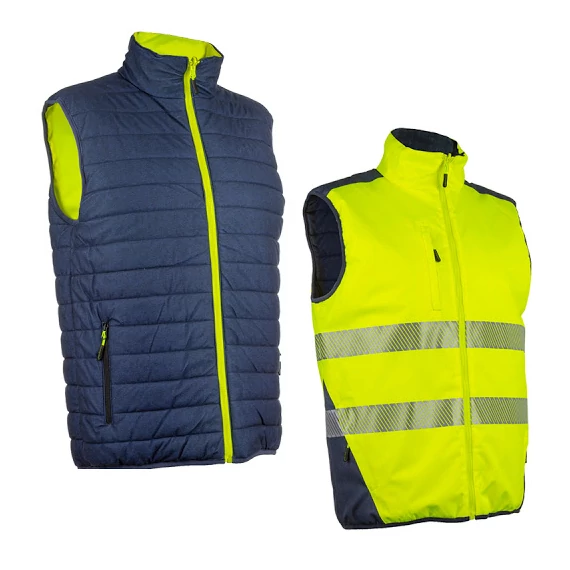 Coverguard Yoru jól láthatósági mellény, kifordítható, sárga-kék, S