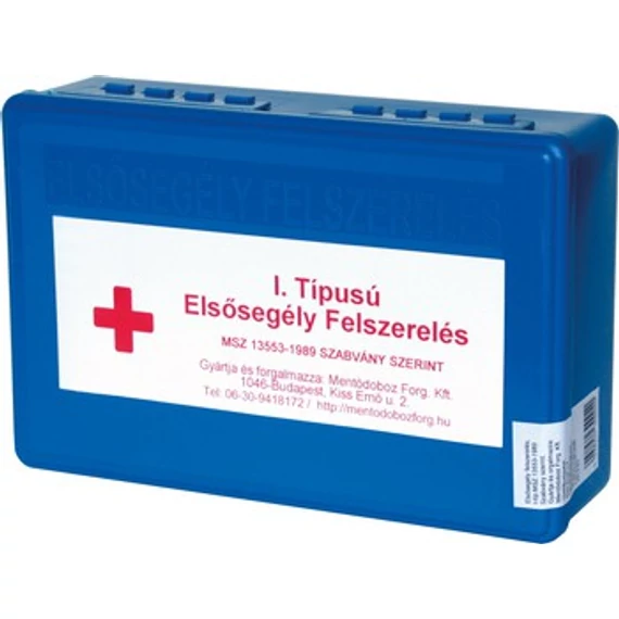 Kék mentőlááda I. 30 főig