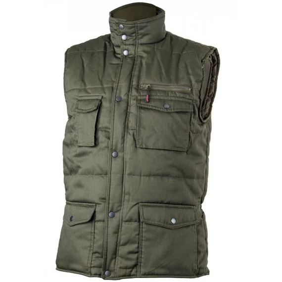 Coverguard Polena sokzsebes mellény, zöld, 2XL