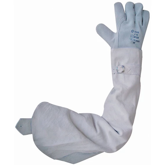Coverguard Hegesztő karvédő, csatos, 45cm, fehér (párban)