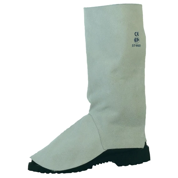 Coverguard hegesztő lábszárvédő, tépzáras, zöld, 35 cm (párban)