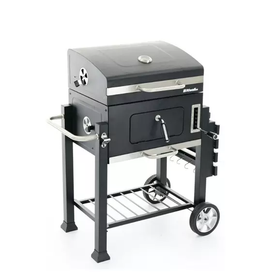 Riwall RCG 61 faszenes grillsütő, 10-12 fő, 61x46cm