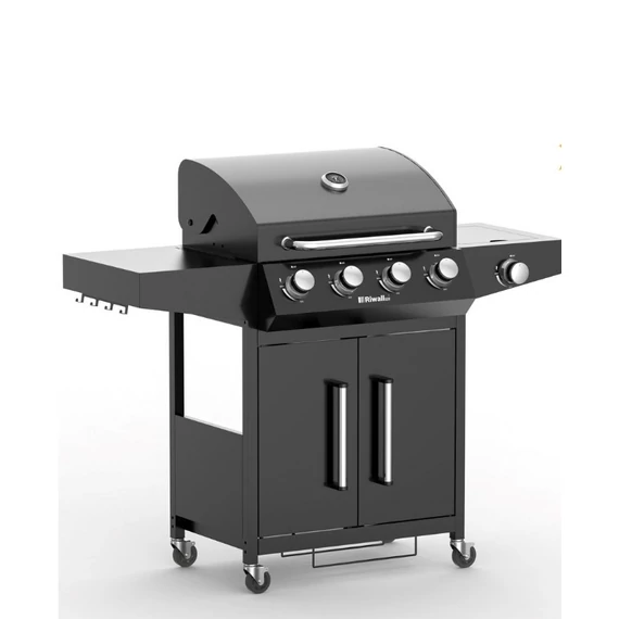 Riwall RGG 41 gázüzemű grillsütő 15kW, 4+1 gázégővel