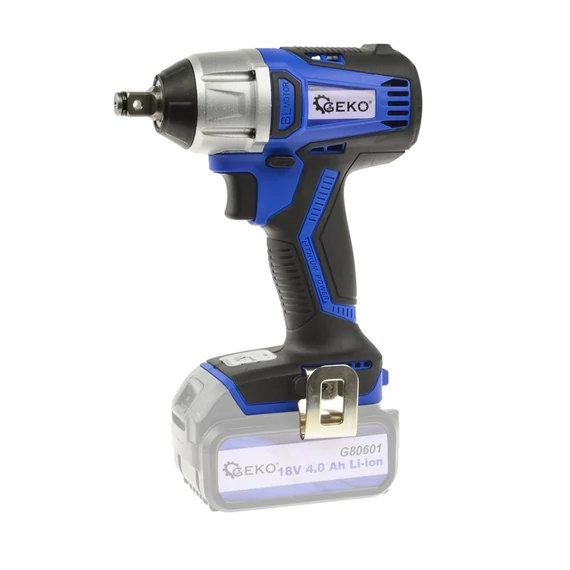 Geko akkus ütvecsavarozó, 400Nm, 1/2&quot;, 18V (akku és töltő nélkül)