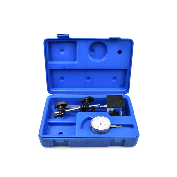 Geko indikátor óra mágneses állvánnyal 0-10mm, 0.01mm