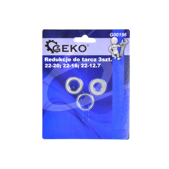 Geko szűkítőgyűrű klt körfűrészlapokhoz 22-12,7