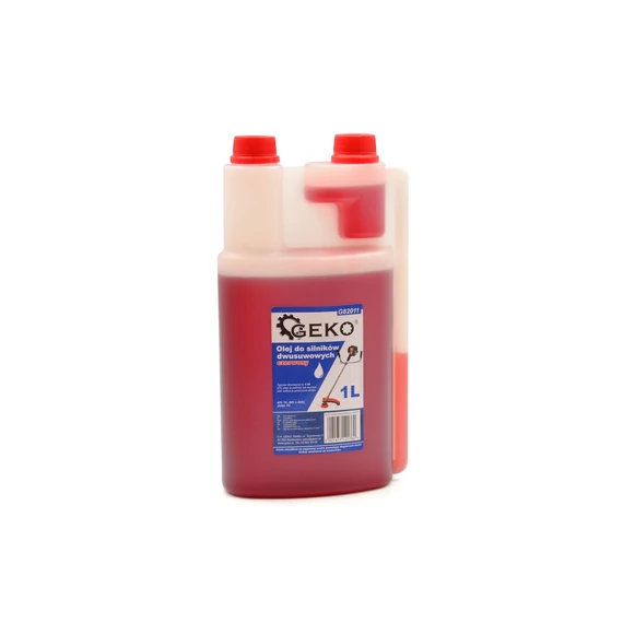 Geko olaj kétütemű motorokhoz, piros 1l