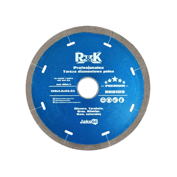 Geko RK0109 gyémánt vágókorong 125x22.23mm