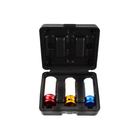 Geko könnyűfém felni dugókulcs készlet 17-19-21mm