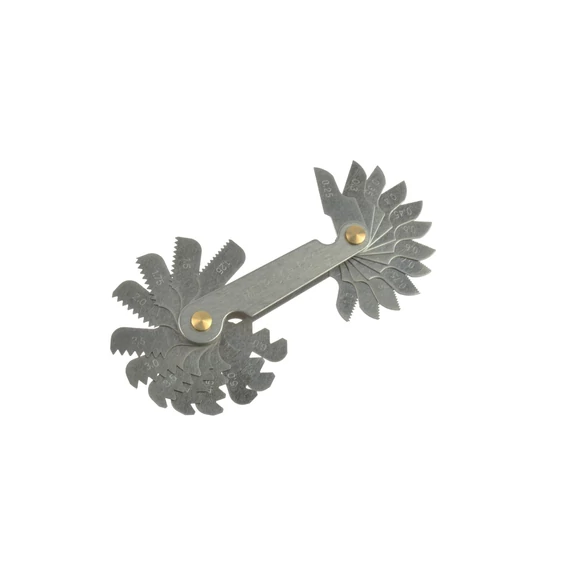 Geko csavarmenet mérőeszköz 0.25-6mm 24db-os