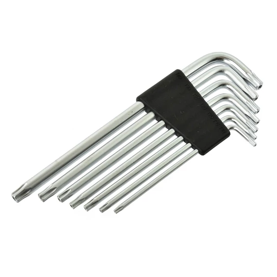 Geko Torx kulcskészlet, hosszú, T10-T40, 7 részes