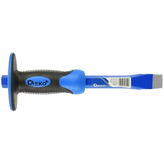 Geko kőműves véső kézvédővel, 25x2.2cm