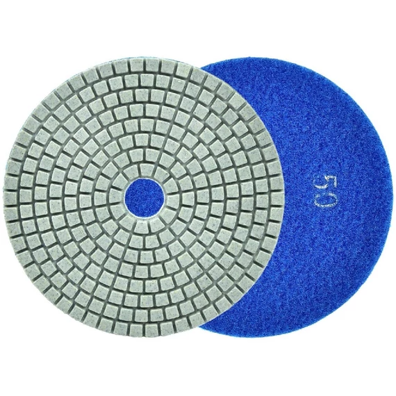 Geko gyémánt csiszolókorong, nedves, 125mm, G50